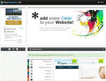 Tablet Screenshot of freetemplates4u.com